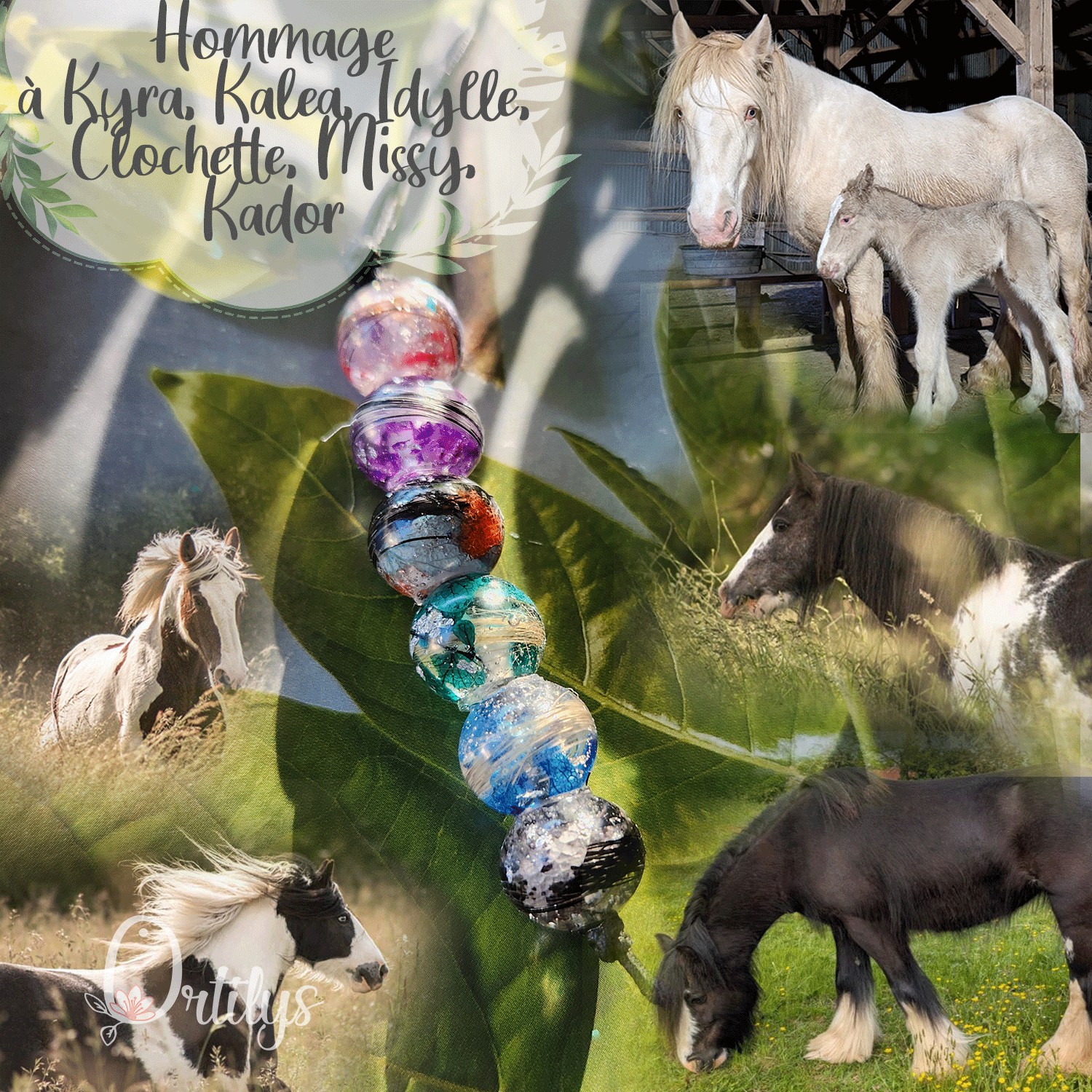 Bijou de sac AMULETTE personnalisable poils de votre animal – Image 91