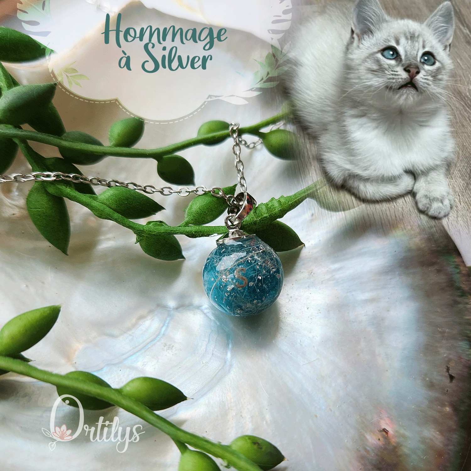 Collier AMULETTE personnalisable poils de votre animal – Image 71