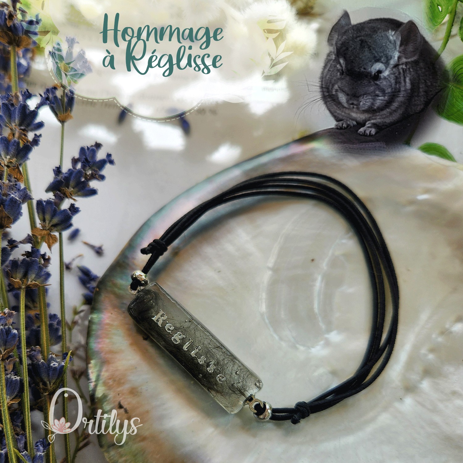 Bracelet AMULETTE personnalisable poils de votre animal – Image 112