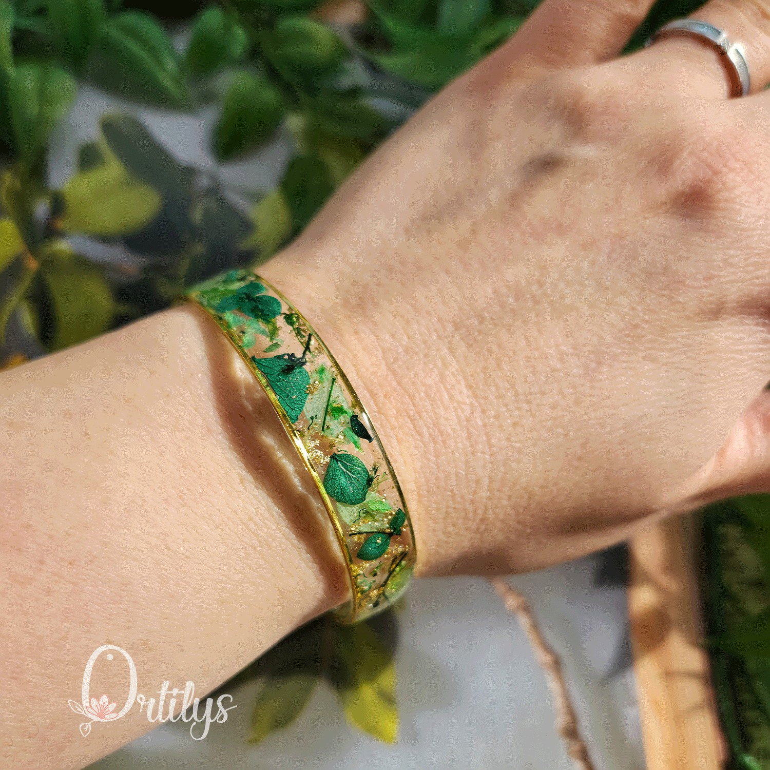 Bracelet manchette BOTANIC personnalisable – Image 64