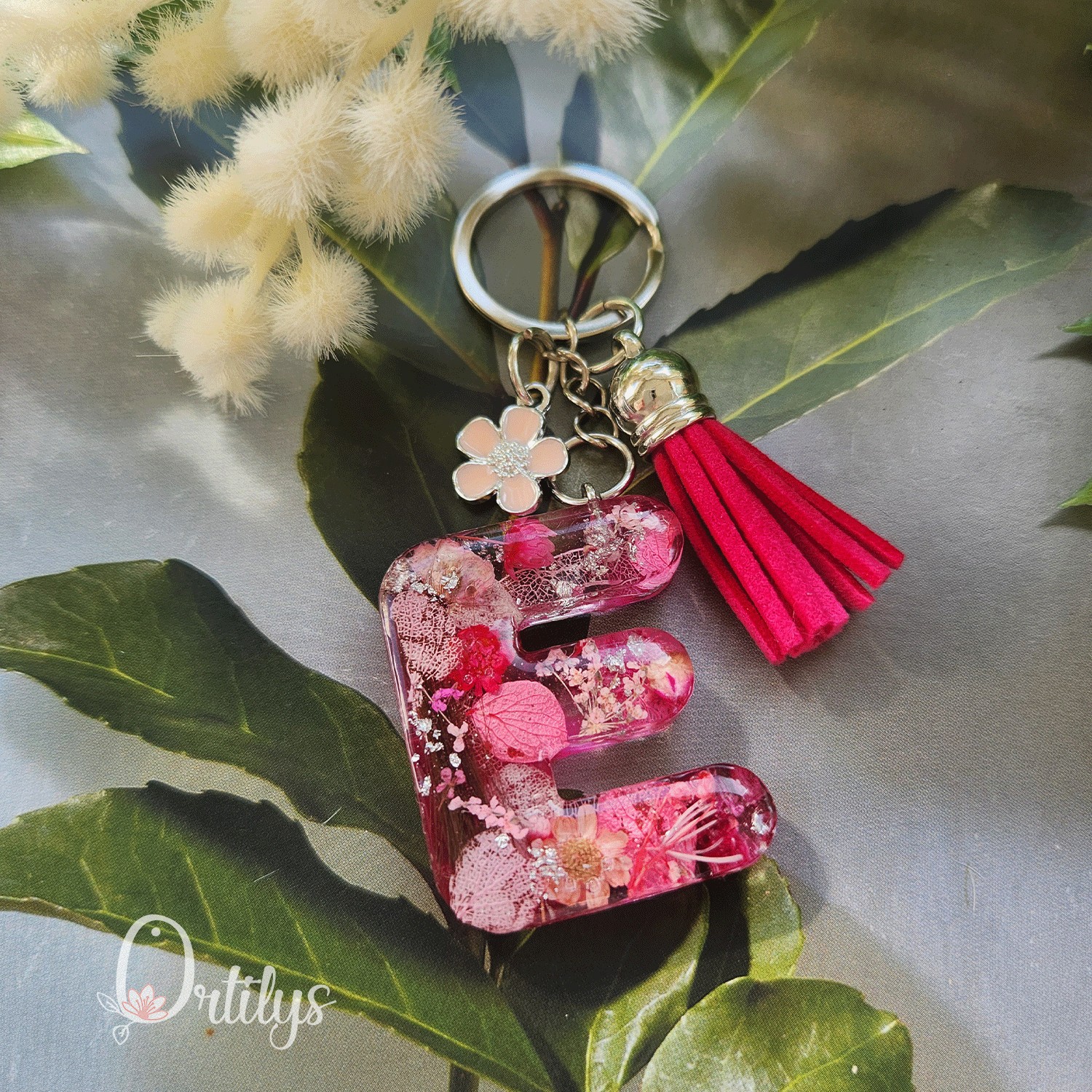 Porte-clés HALO lettre personnalisable – Image 26