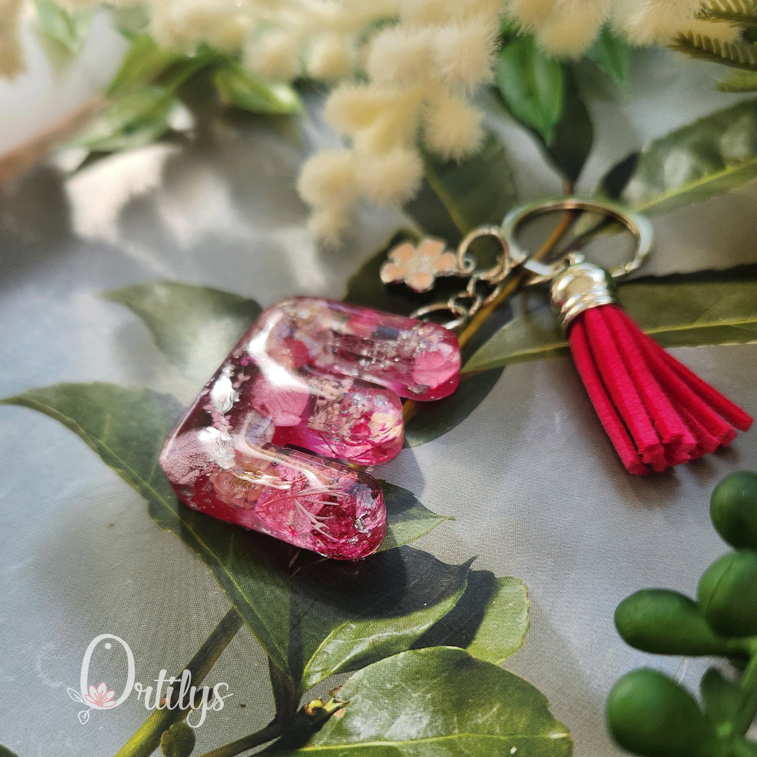 Porte-clés HALO lettre personnalisable – Image 25