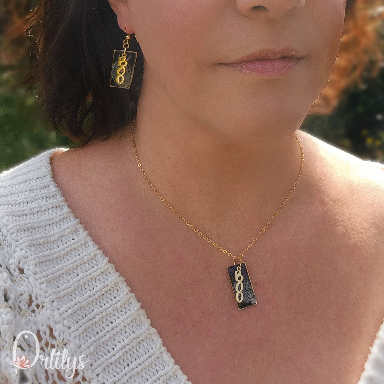COLLECTION HALLOWEEN 👻 Boucles d'oreilles Boo or ou argent – Image 11