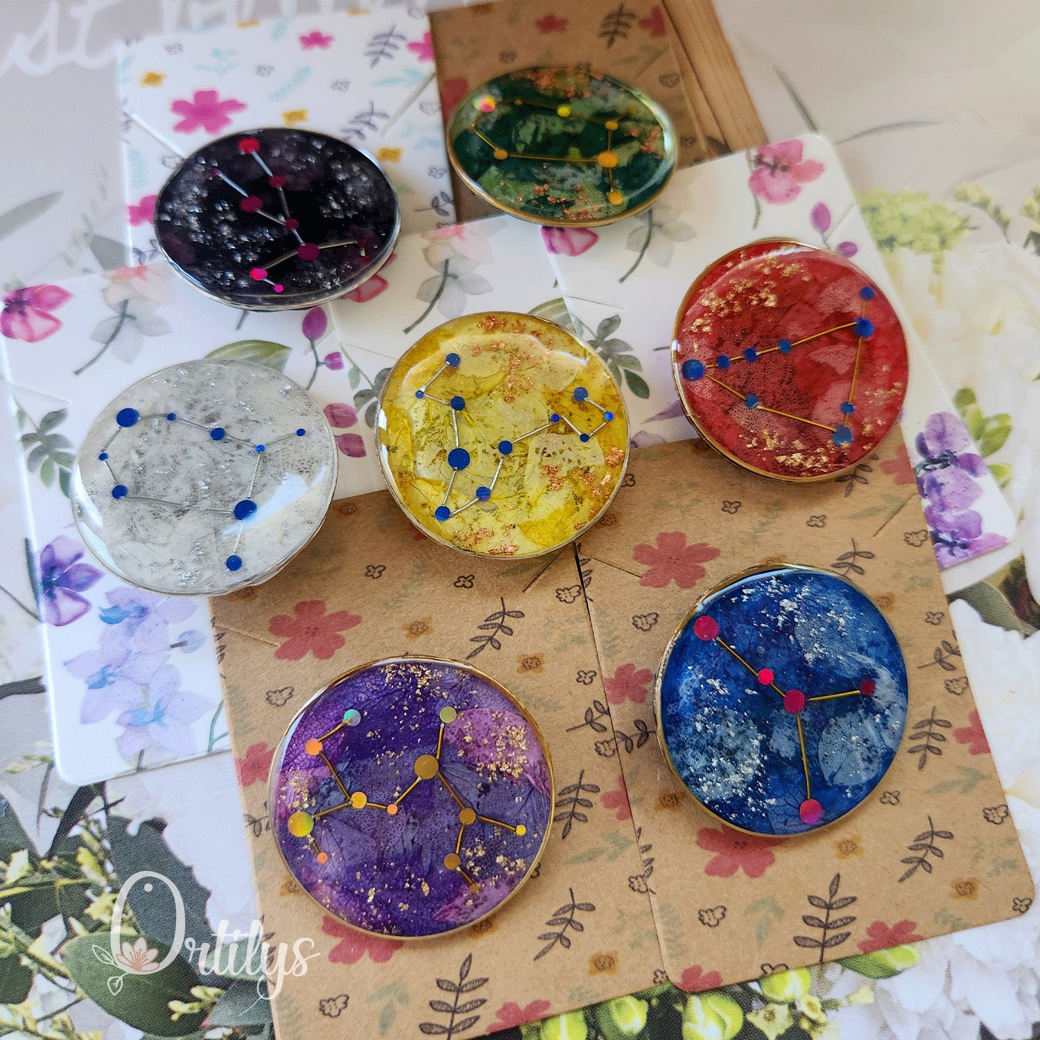 Broche constellation CÉLESTE personnalisable – Image 69