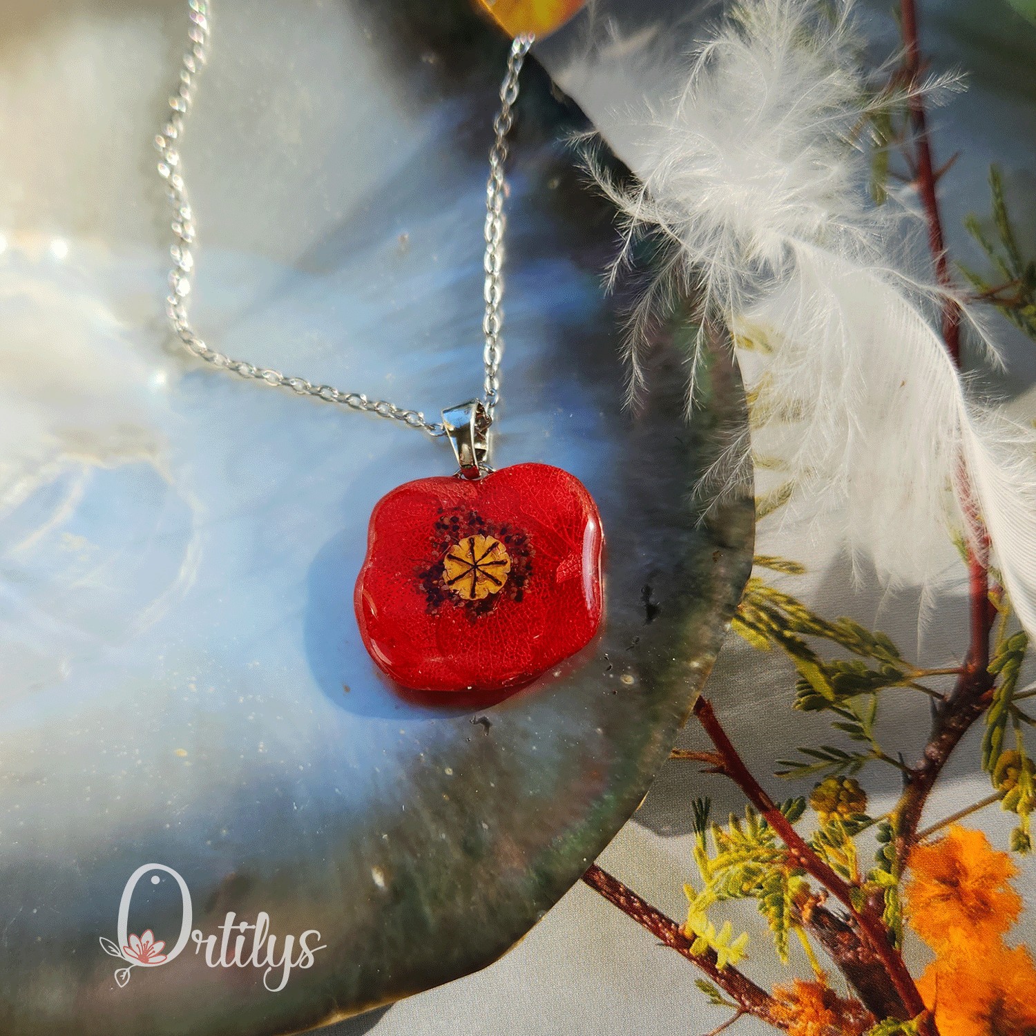 Collier COQUELICOT personnalisable – Image 27