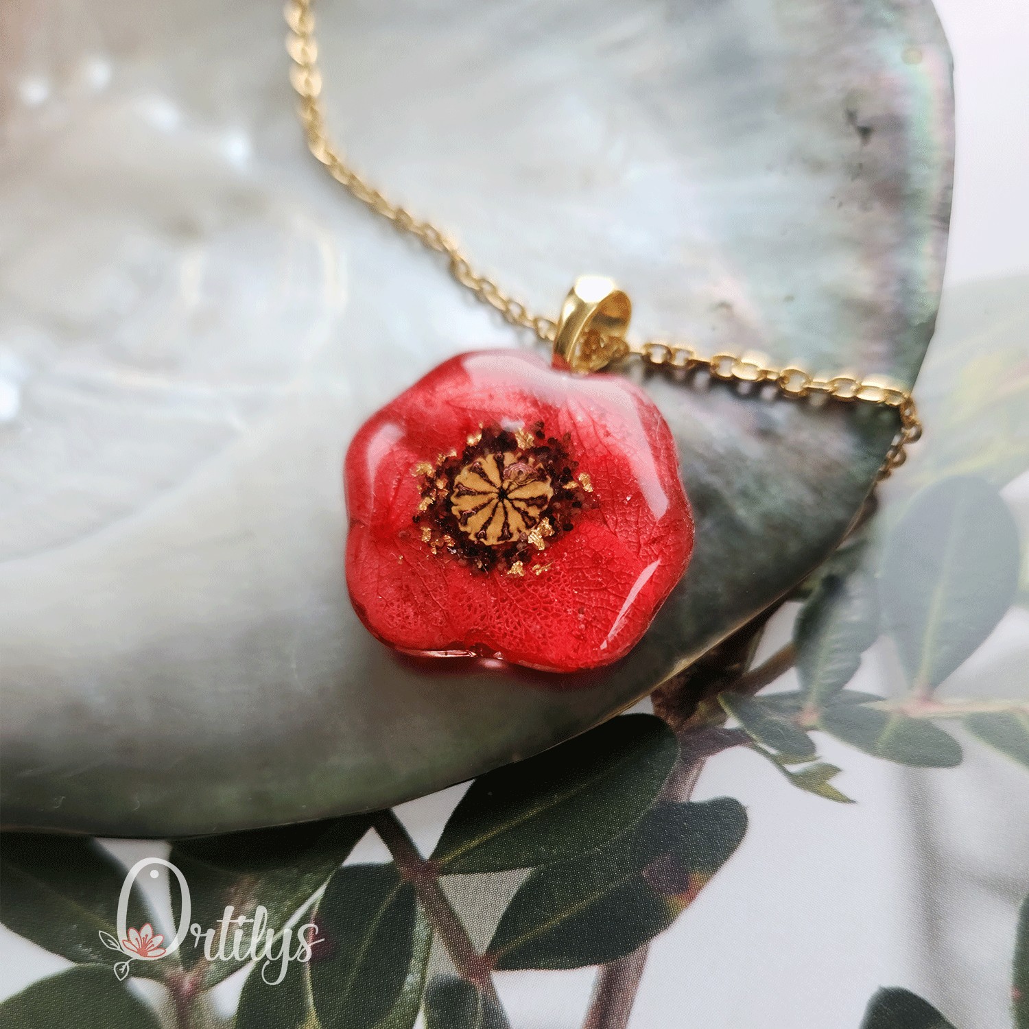 Collier COQUELICOT personnalisable – Image 22