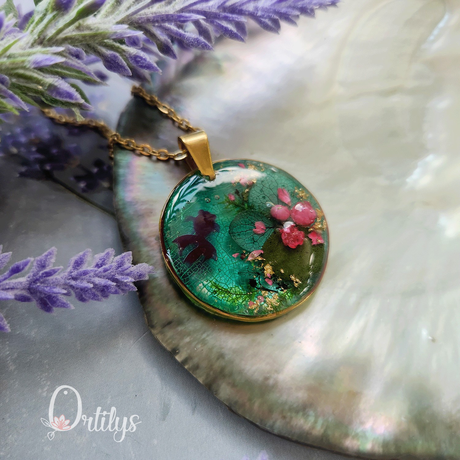 Collier NYMPHÉA personnalisable – Image 25