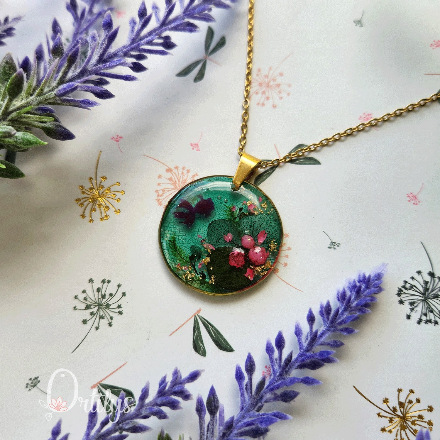 Collier NYMPHÉA personnalisable – Image 26