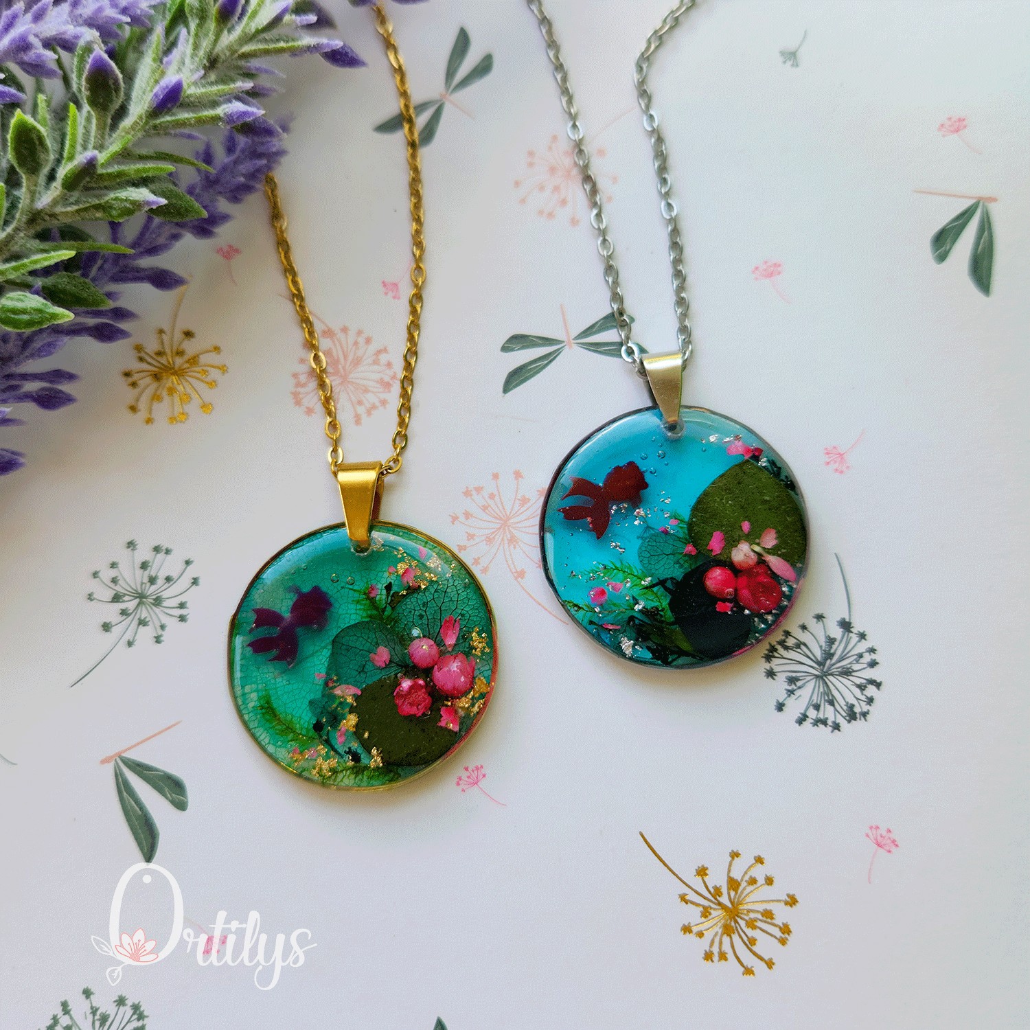 Collier NYMPHÉA personnalisable – Image 42