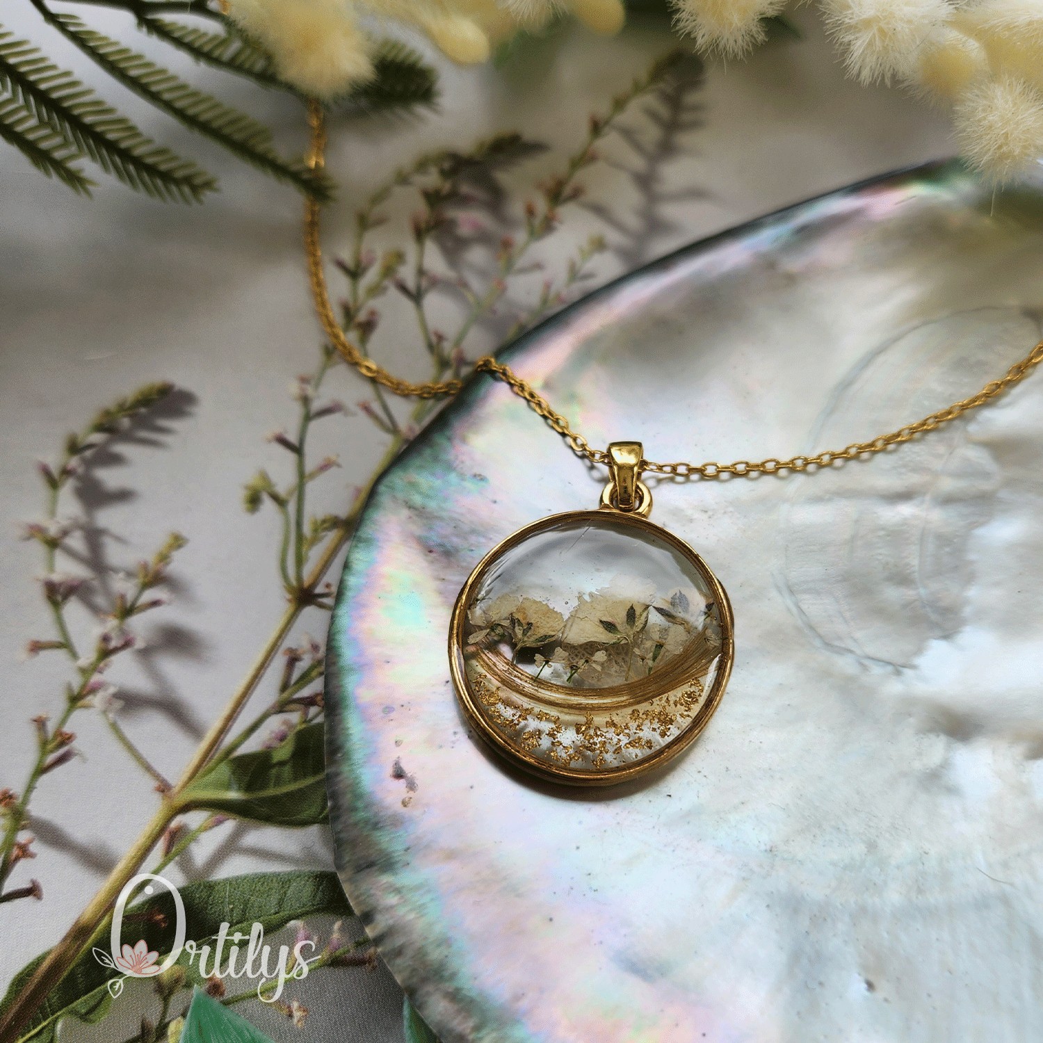 Collier AMULETTE personnalisable avec mèche de cheveux – Image 77