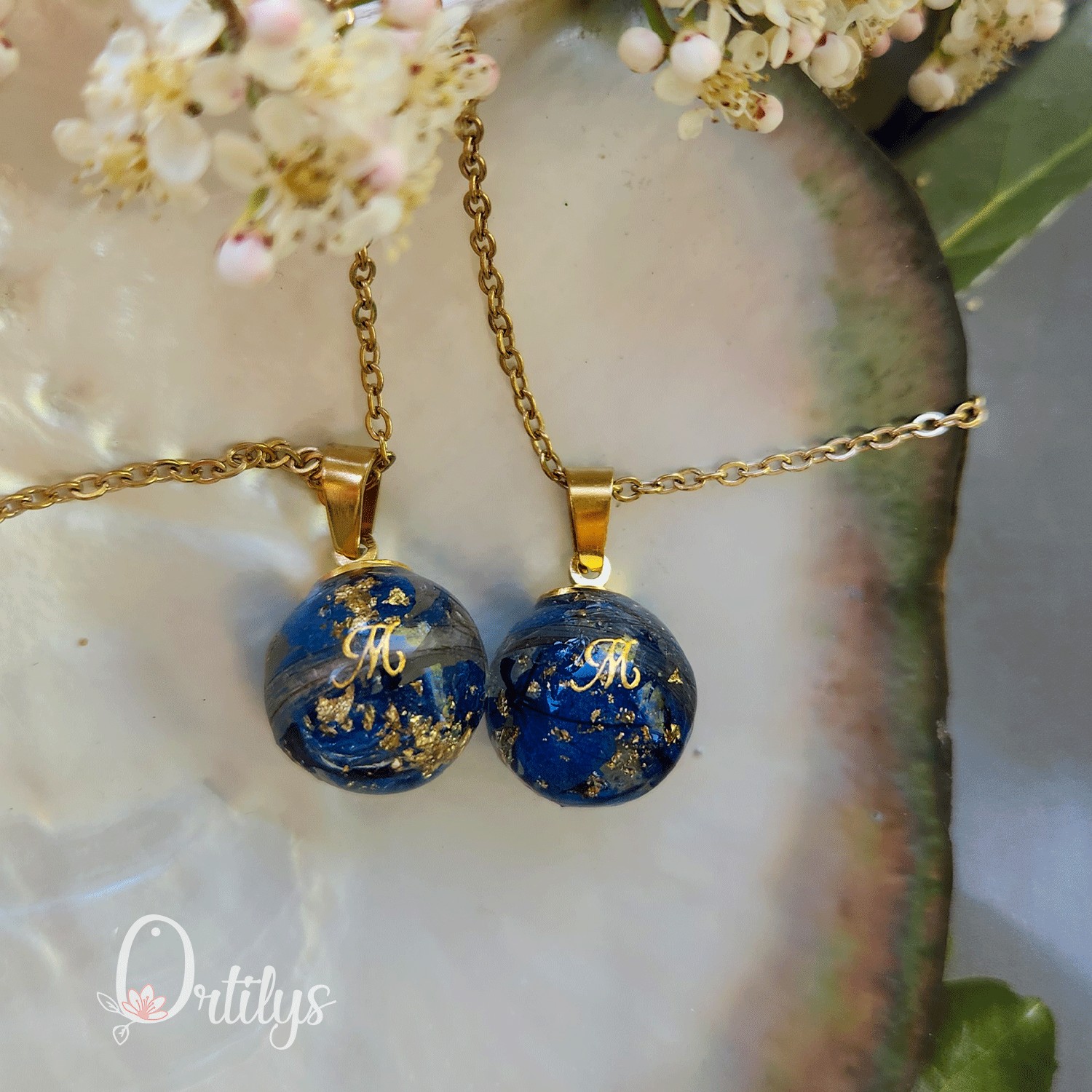 Collier AMULETTE personnalisable avec mèche de cheveux – Image 2