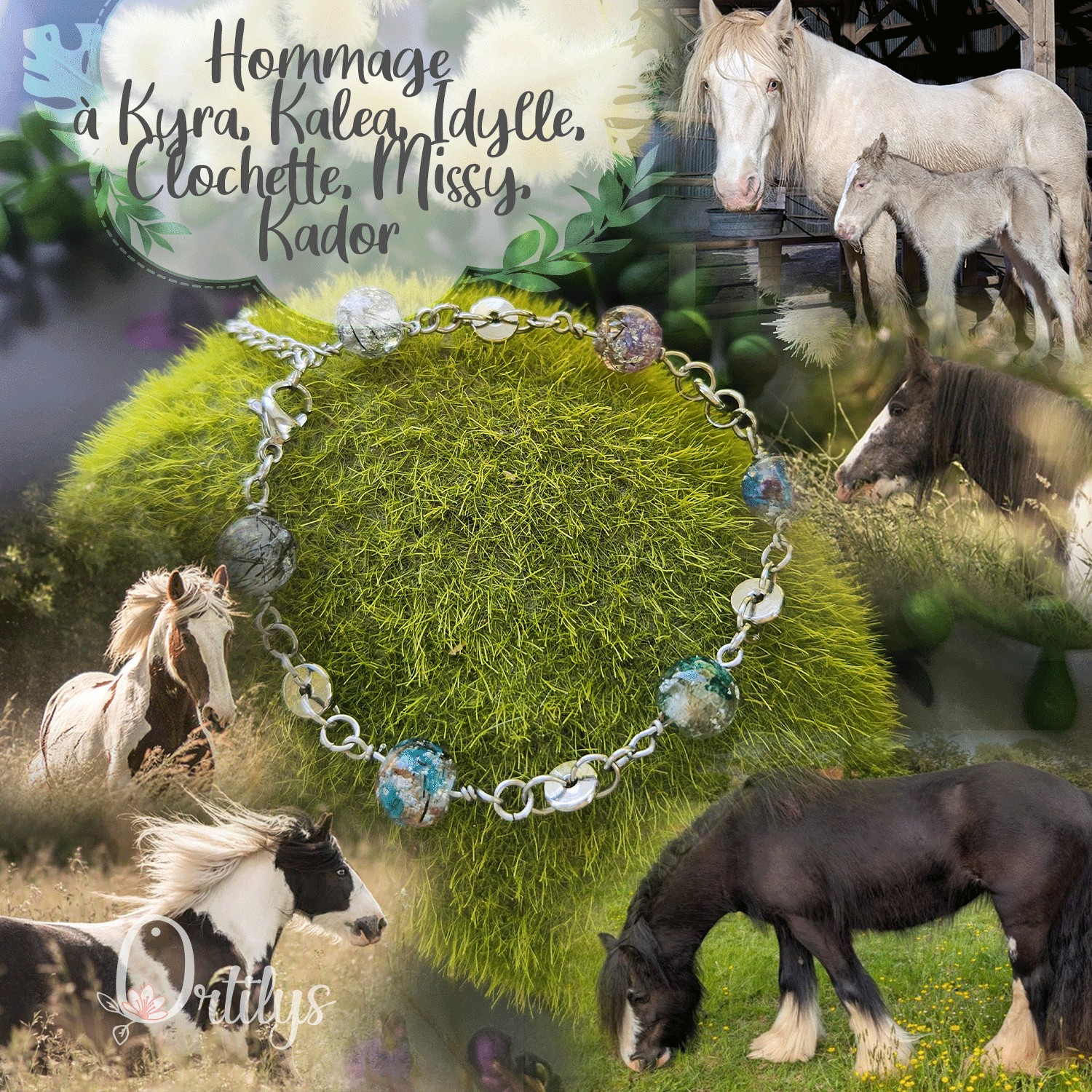 Bracelet AMULETTE personnalisable poils de votre animal – Image 111