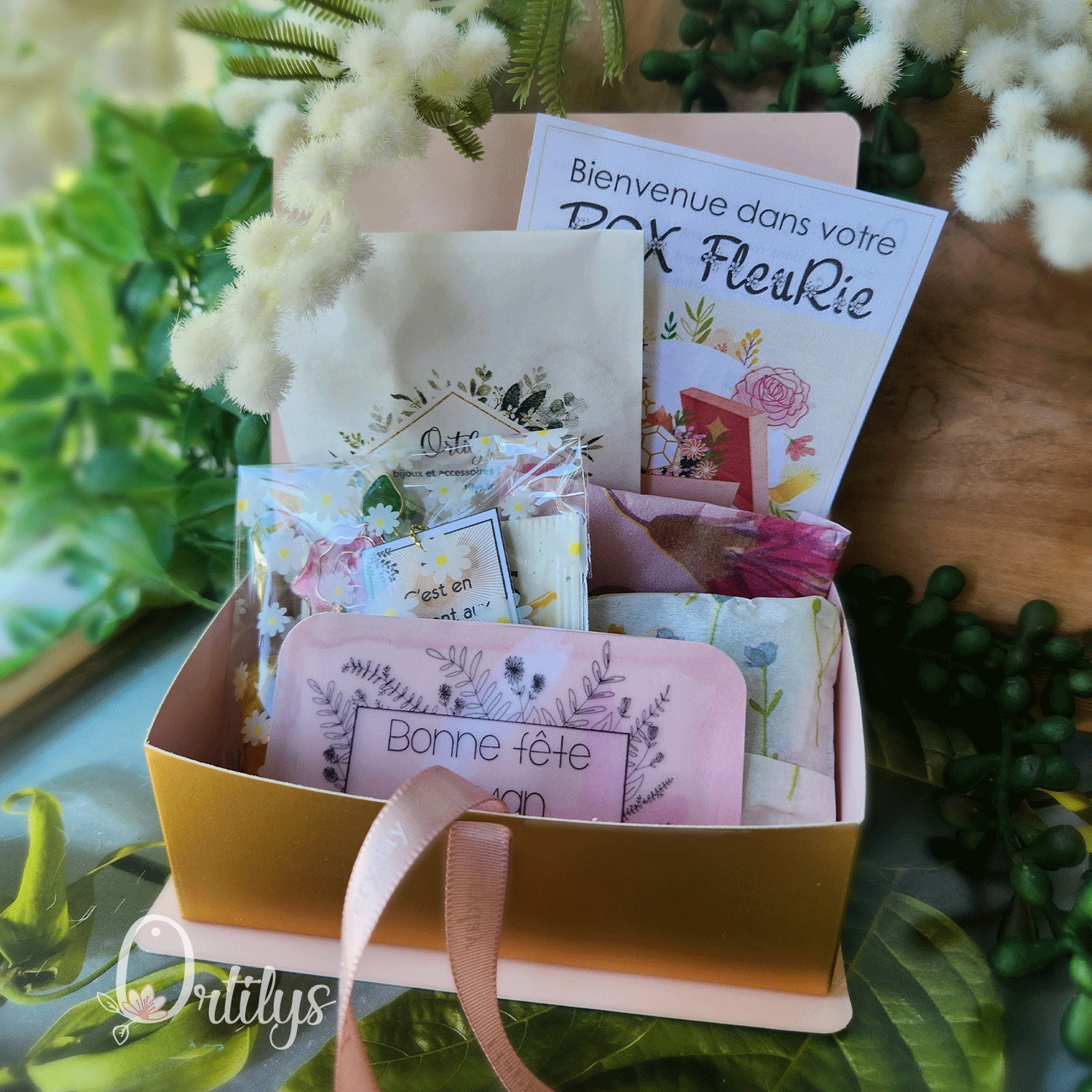 Box Fleurie « Maman Chérie » personnalisable