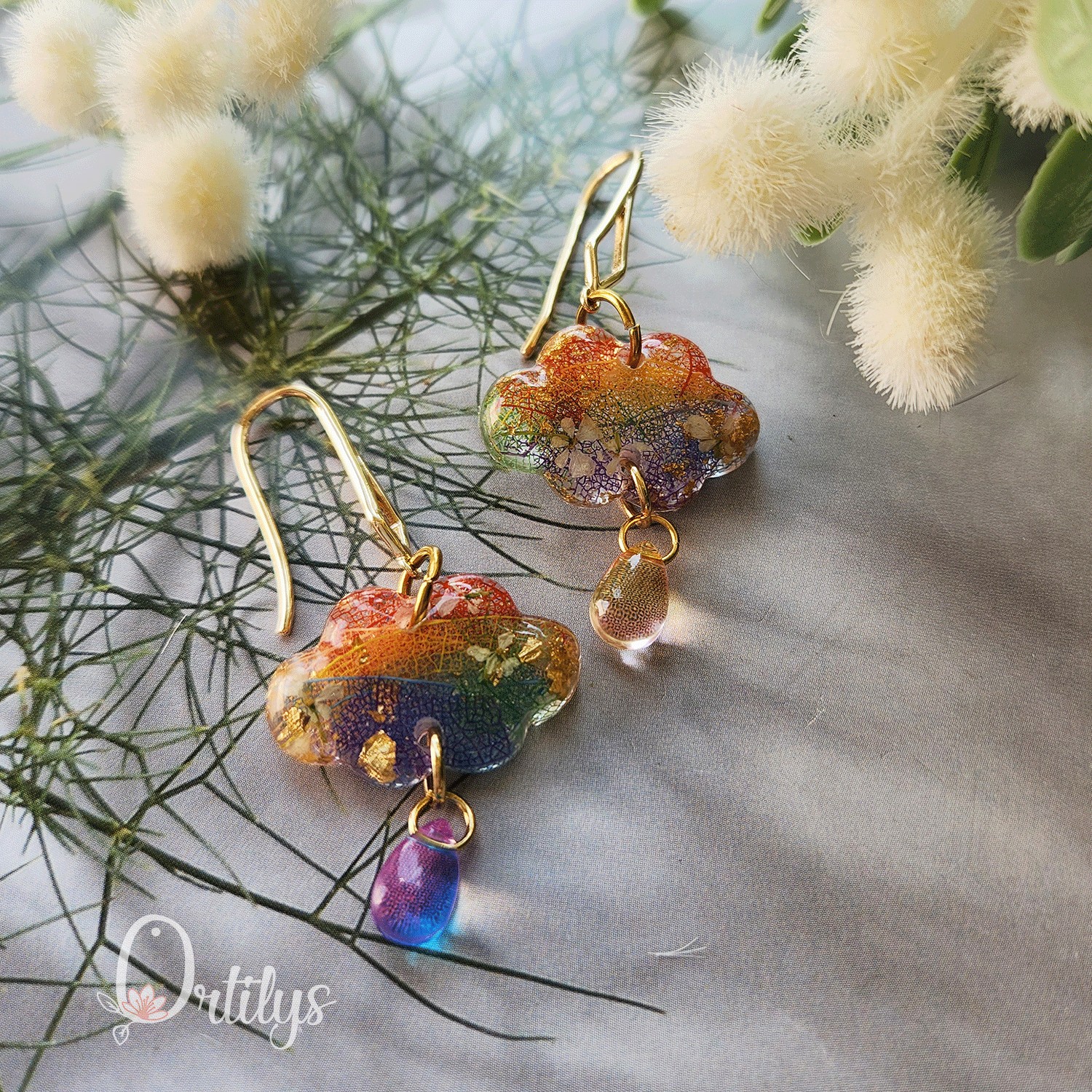 Boucles d'oreilles RAINBOW personnalisables – Image 15