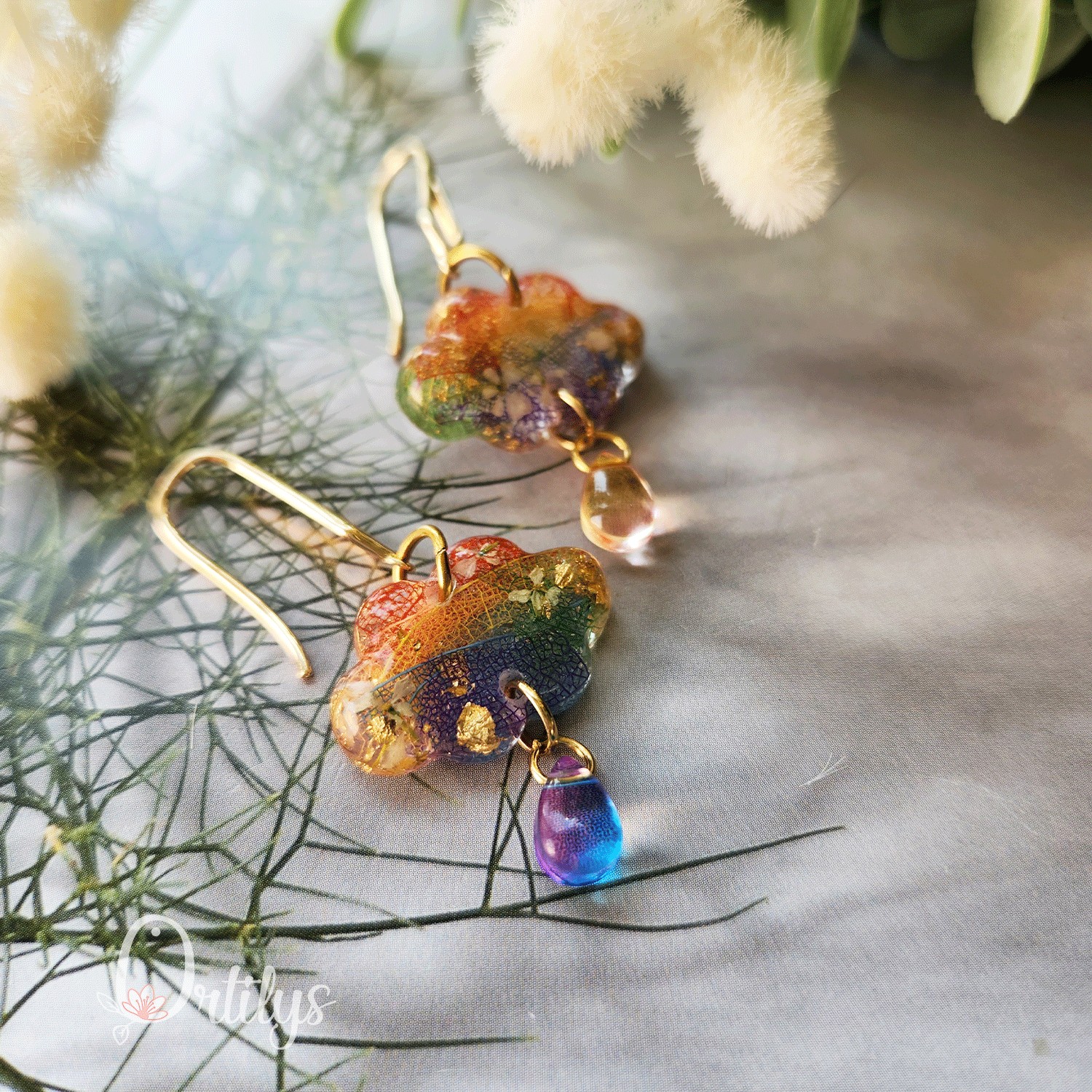 Boucles d'oreilles RAINBOW personnalisables – Image 16