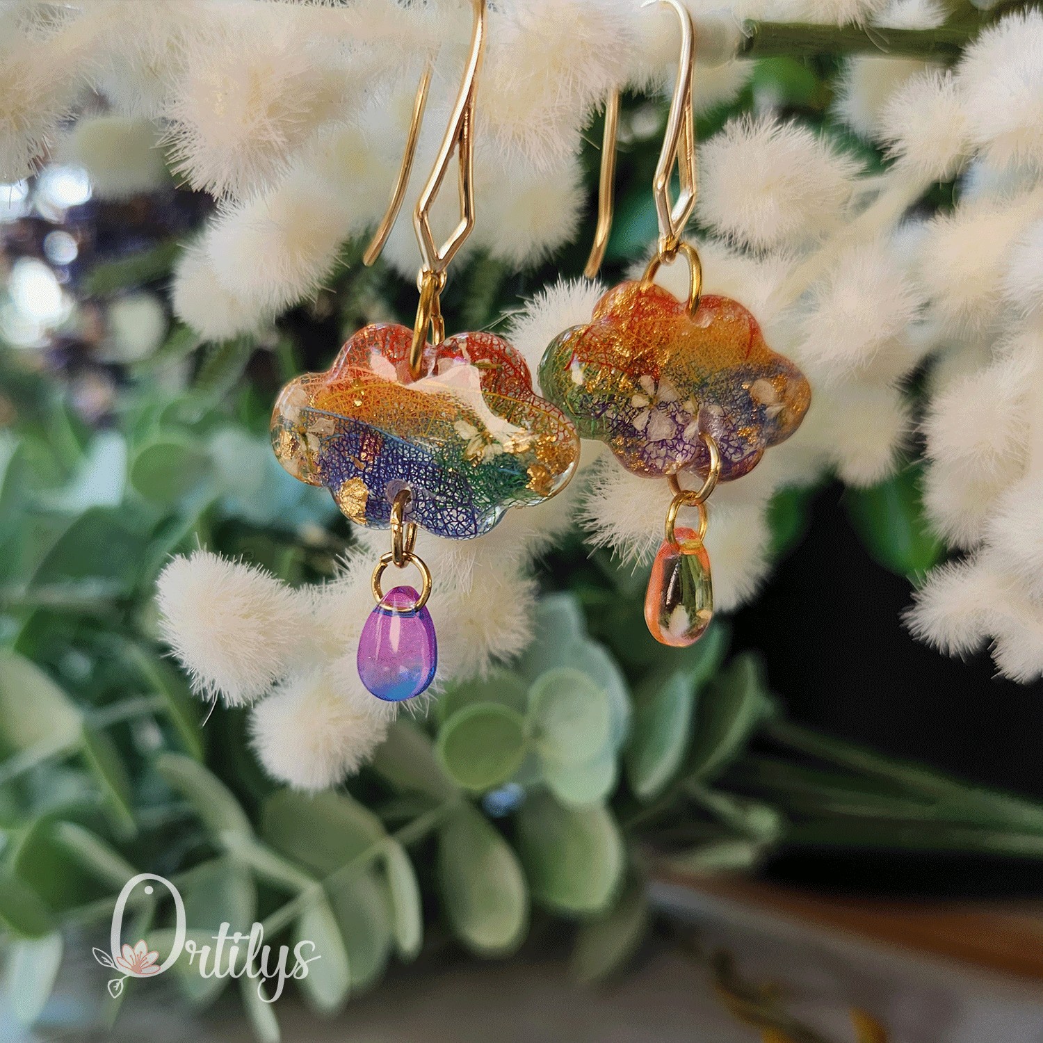 Boucles d'oreilles RAINBOW personnalisables – Image 17