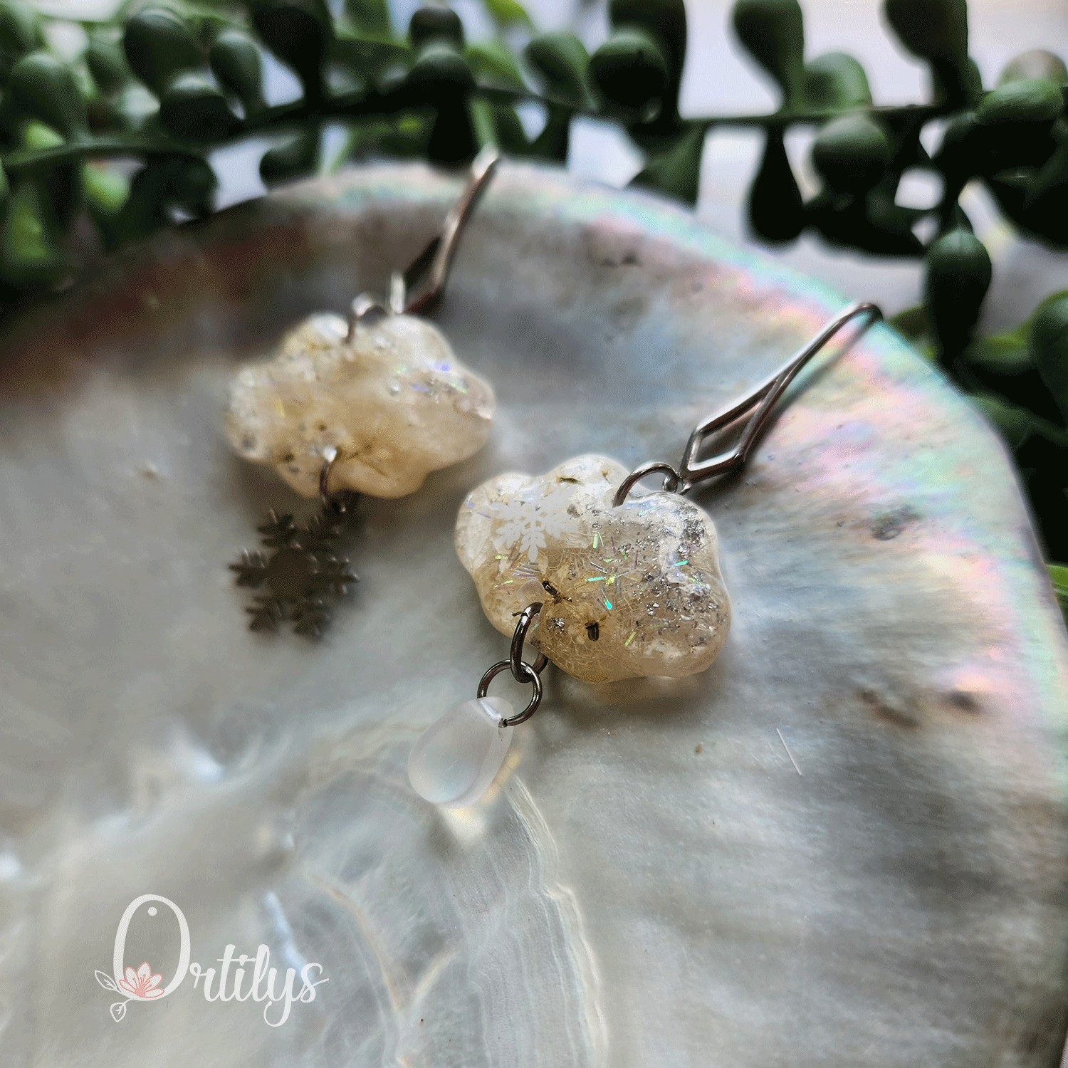 Boucles d'oreilles LA NEIGE personnalisables – Image 18