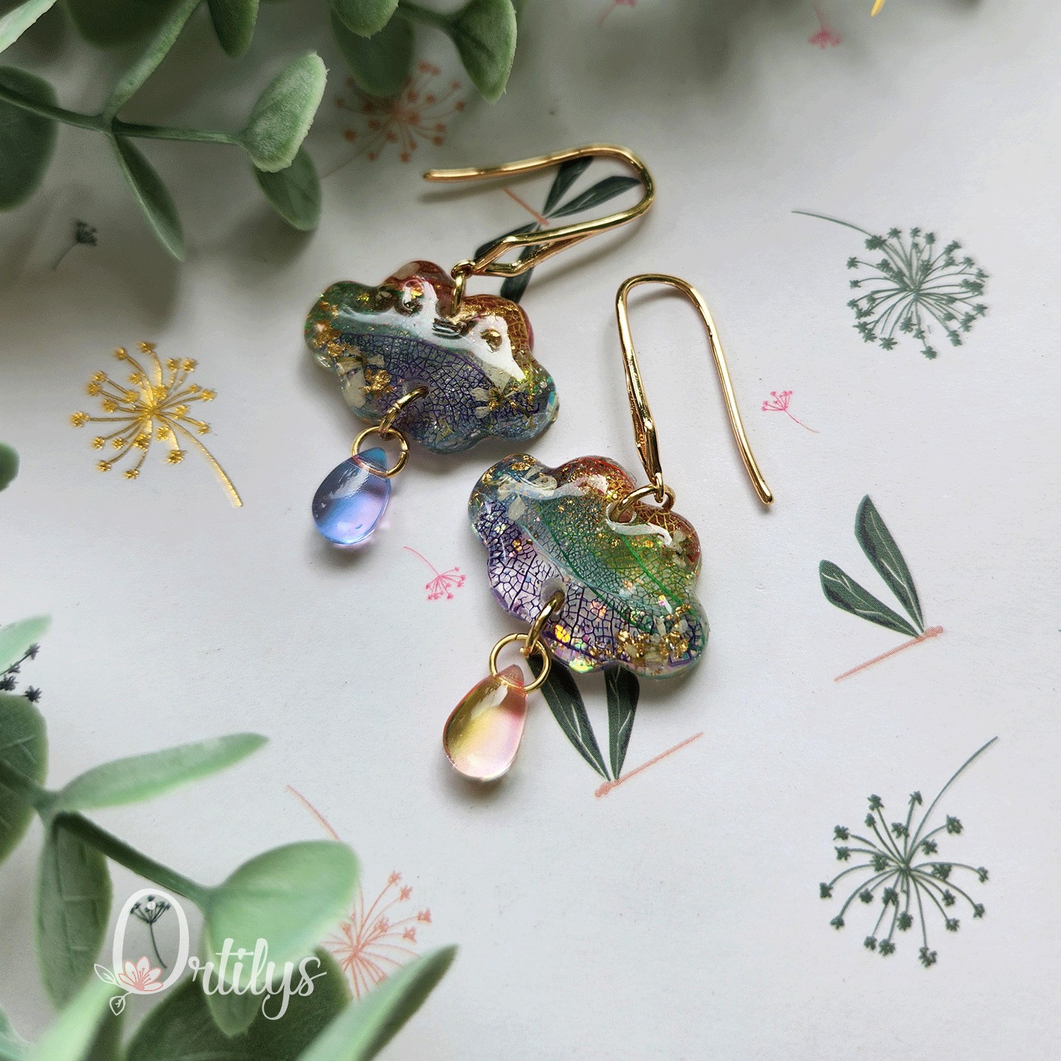 Boucles d'oreilles RAINBOW personnalisables – Image 23