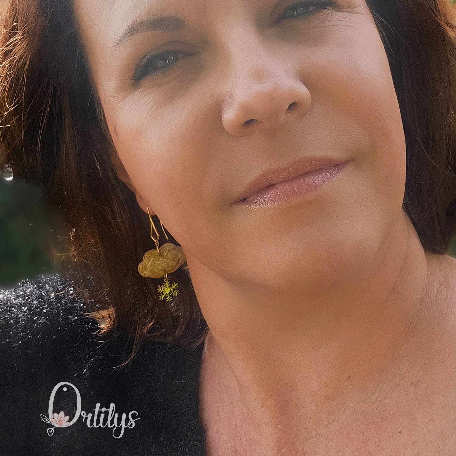 Boucles d'oreilles LA NEIGE personnalisables – Image 2
