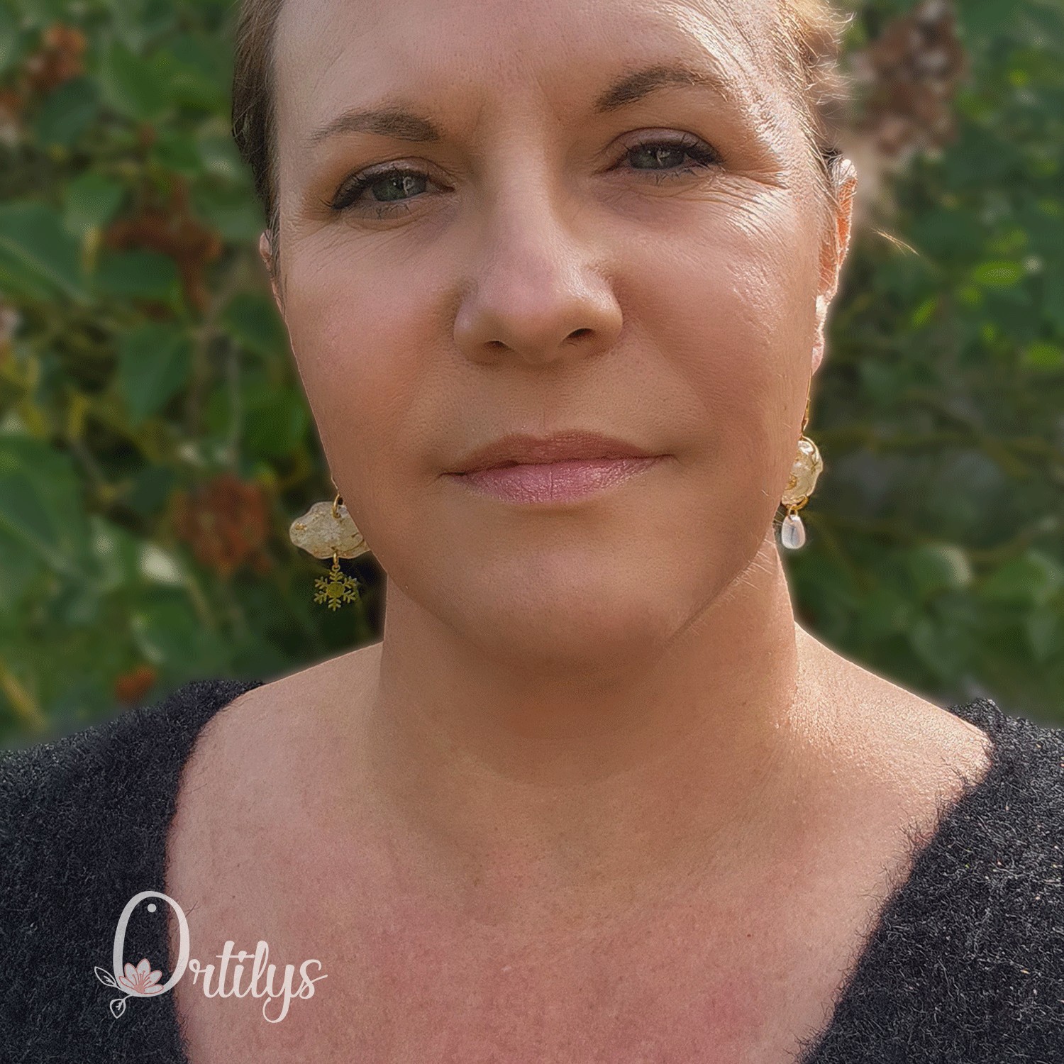 Boucles d'oreilles LA NEIGE personnalisables – Image 10