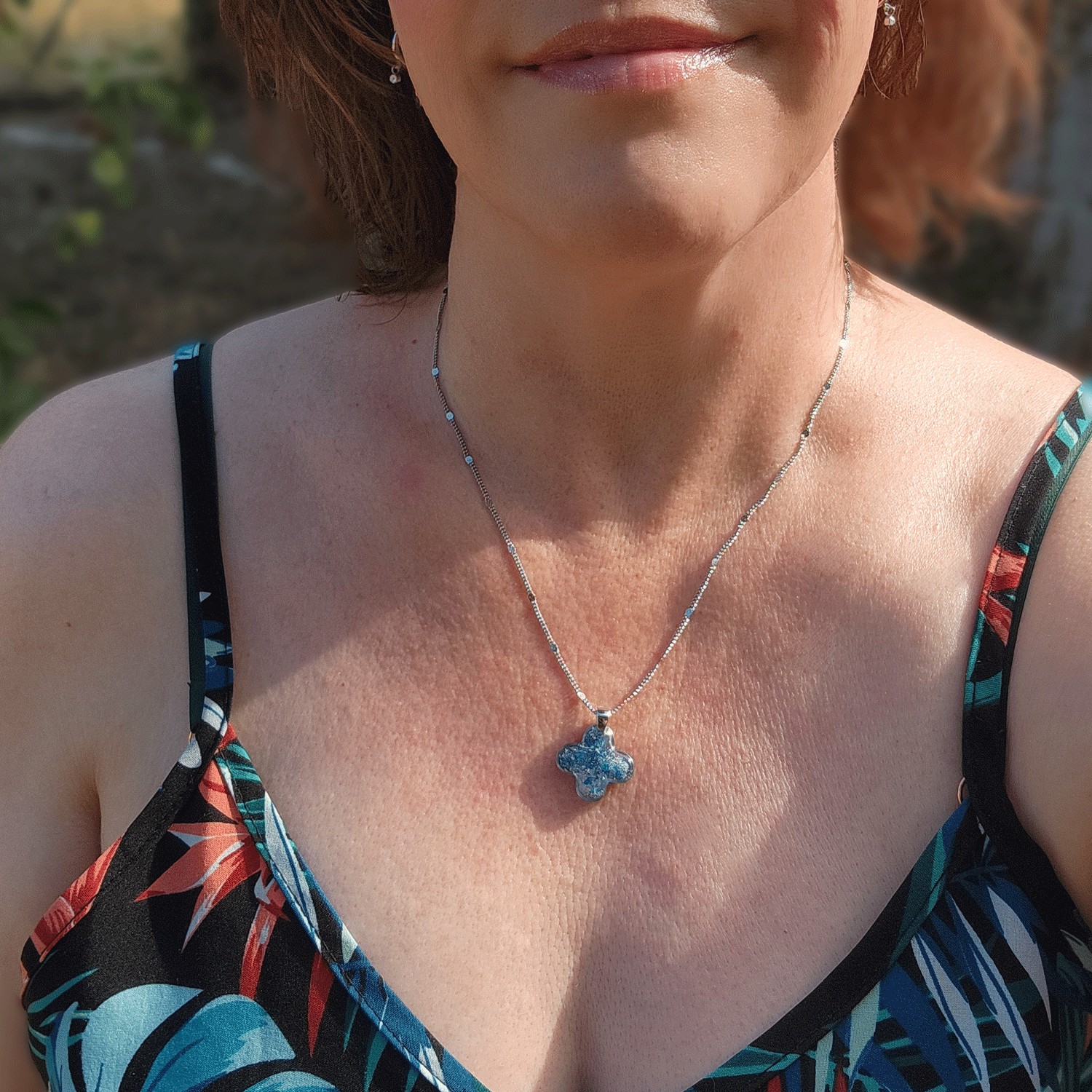 Collier croix TRINITÉ personnalisable – Image 5