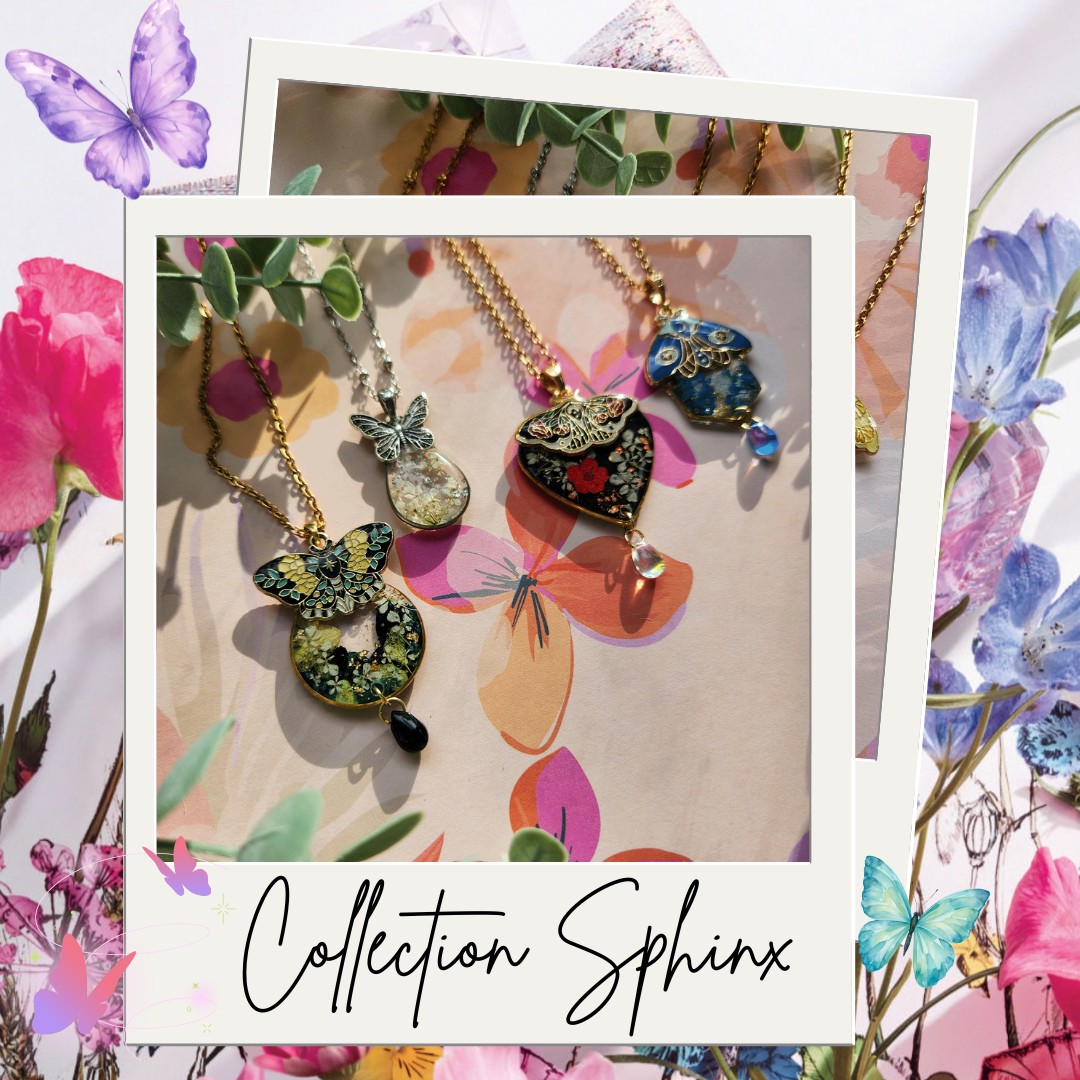 Collection SPHINX 🦋 Collier "LUNE" – Image 14