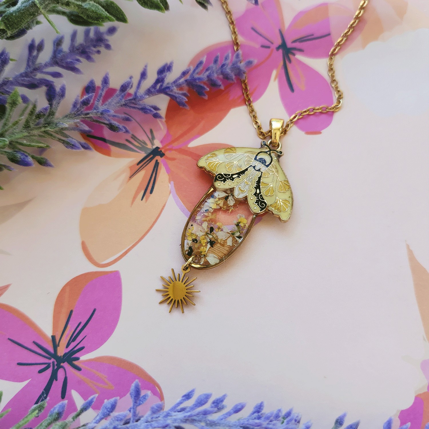 Collection SPHINX 🦋 Collier "COMÈTE" – Image 7