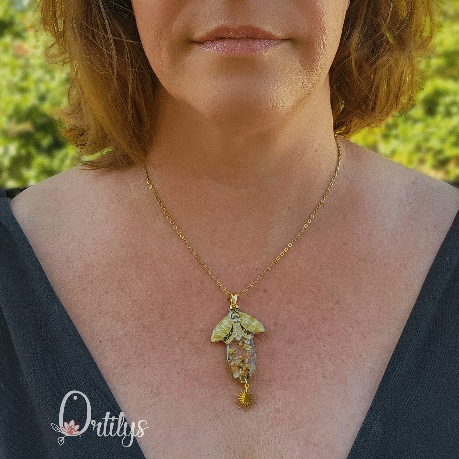 Collection SPHINX 🦋 Collier "COMÈTE" – Image 10