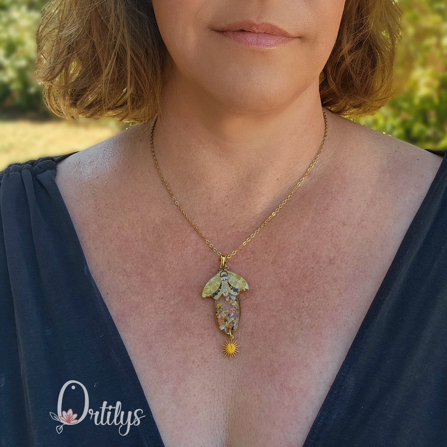 Collection SPHINX 🦋 Collier "COMÈTE" – Image 2
