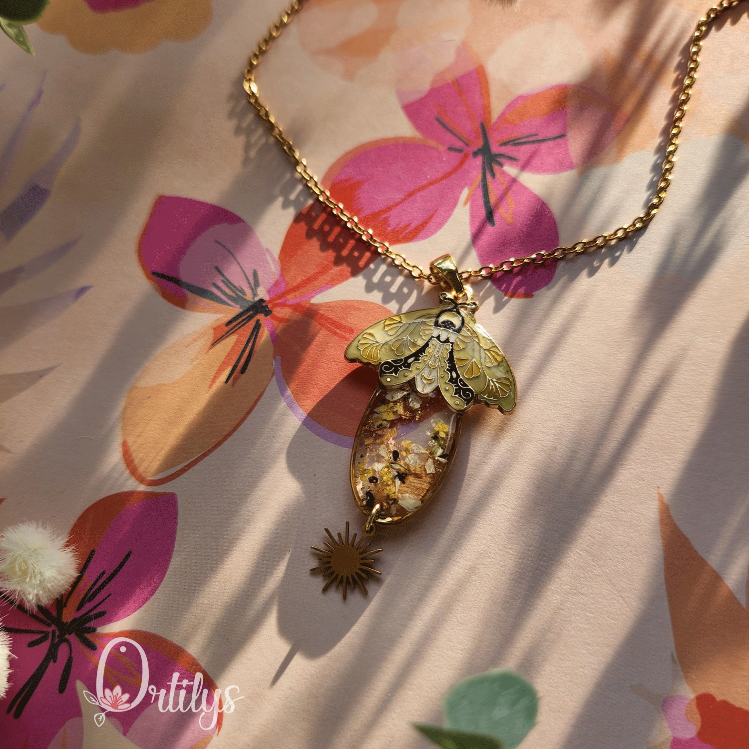 Collection SPHINX 🦋 Collier "COMÈTE"