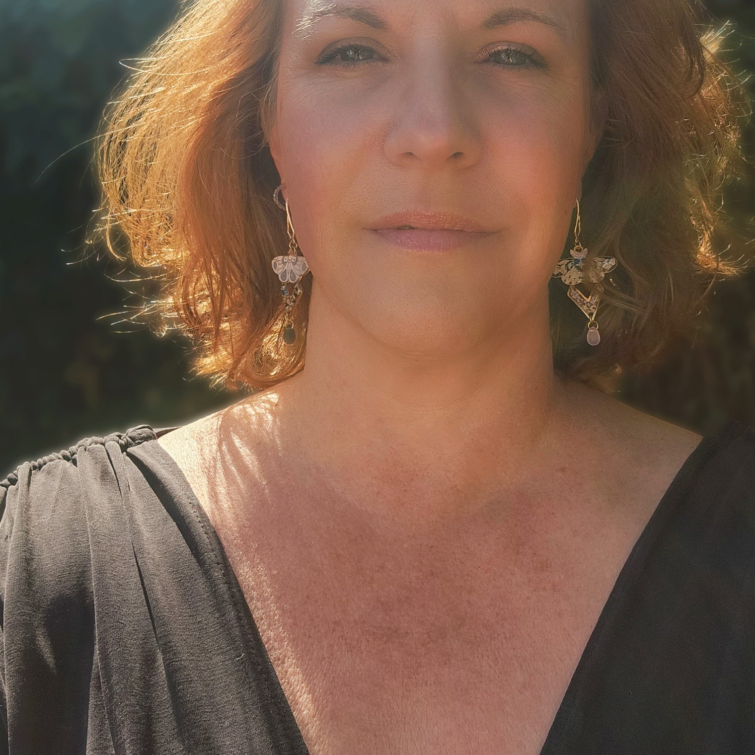 Collection SPHINX 🦋 Boucles d'oreilles "GRAND PAON" – Image 9