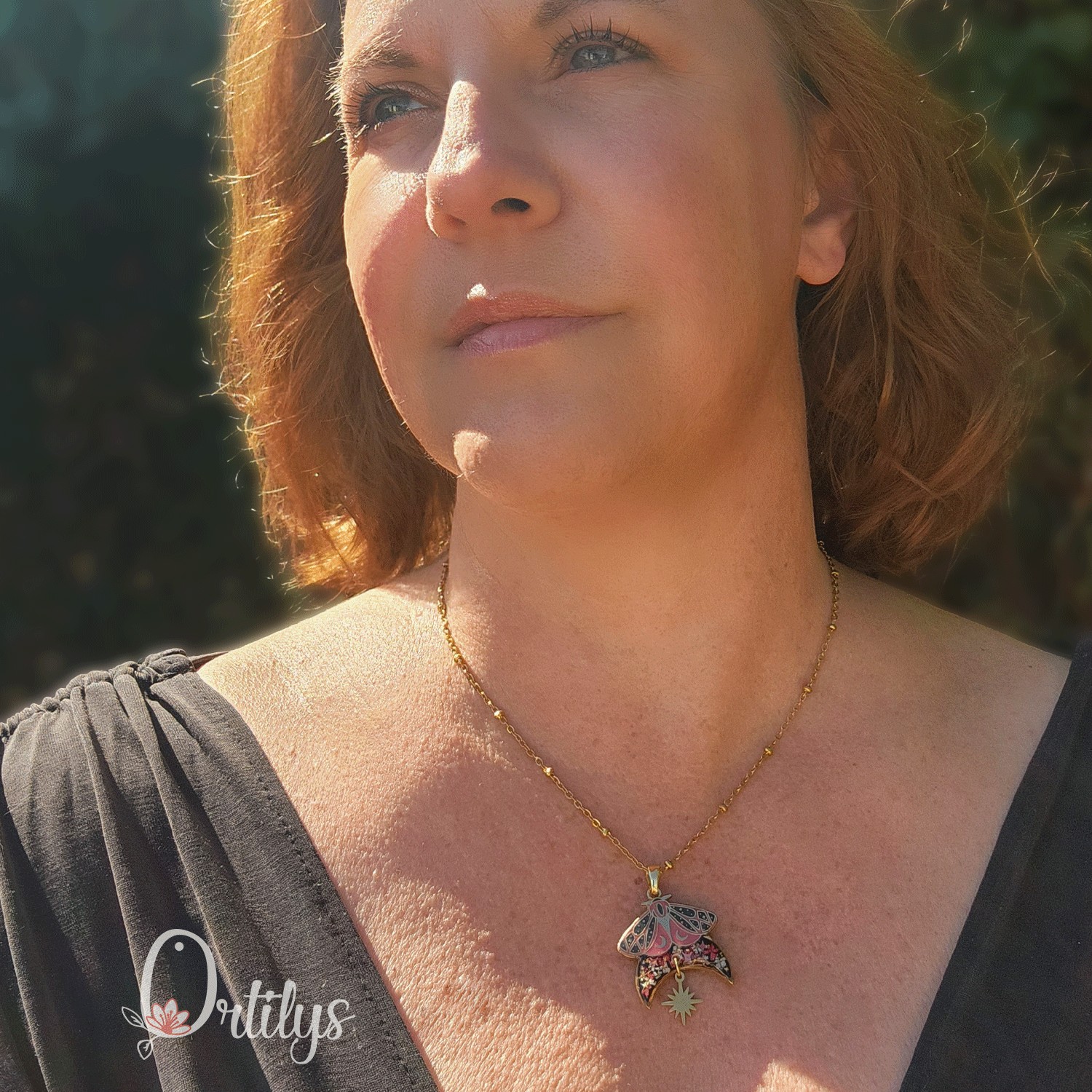 Collection SPHINX 🦋 Collier "LUNE" – Image 2