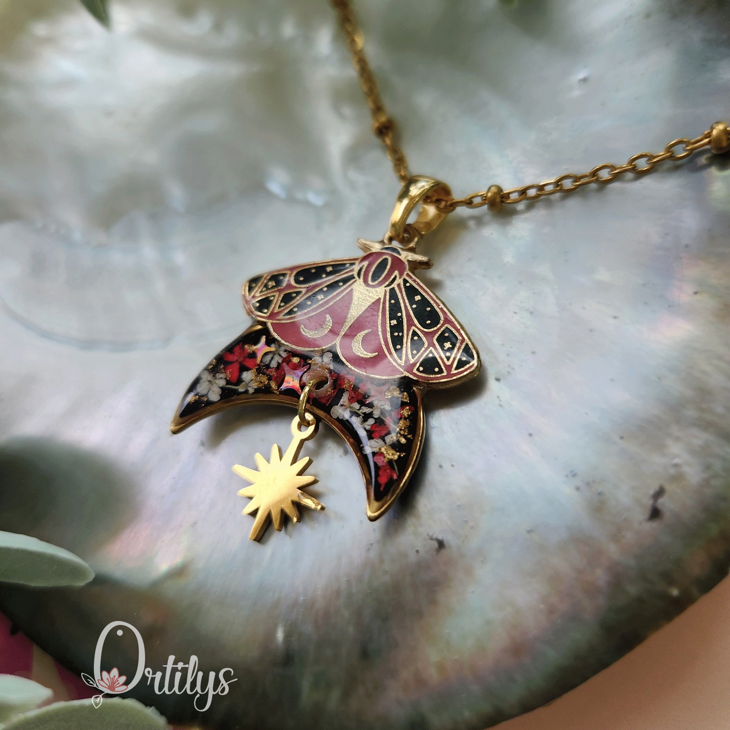Collection SPHINX 🦋 Collier "LUNE" – Image 4