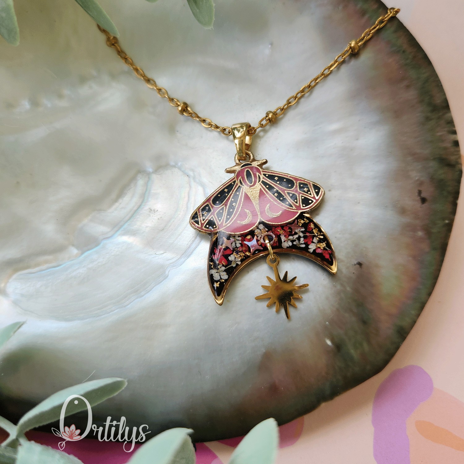 Collection SPHINX 🦋 Collier "LUNE" – Image 7