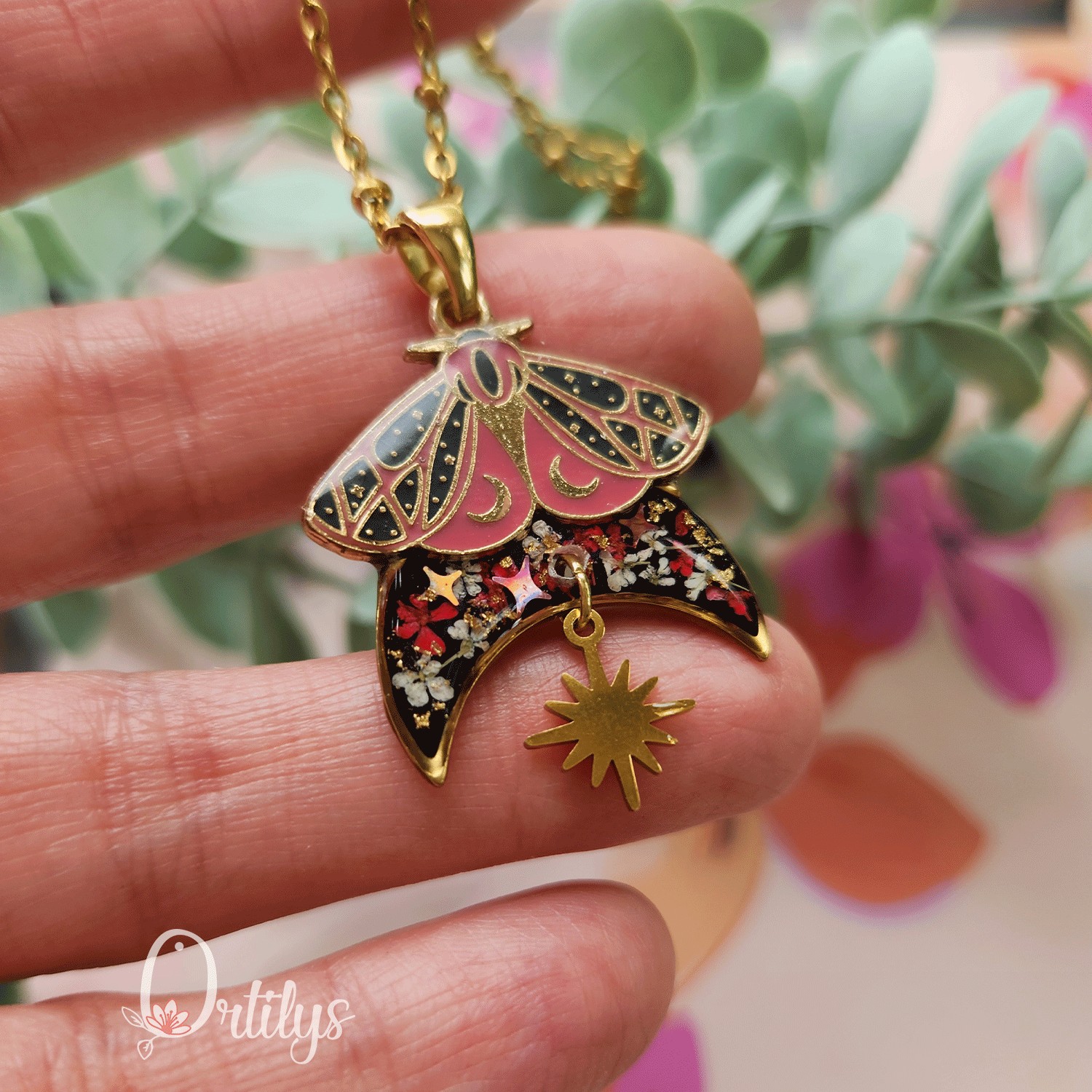 Collection SPHINX 🦋 Collier "LUNE" – Image 3